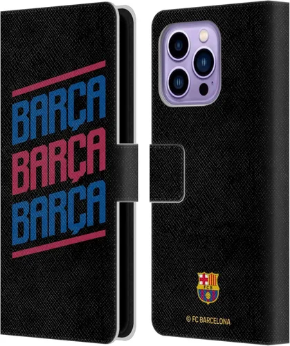 Vista 43 de Head Case Designs Funda de piel con licencia oficial del FC Barcelona con logotipo y patrón de Forca Barca, compatible con Apple iPhone 11