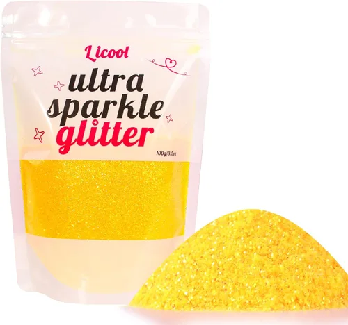 Vista 14 de Purpurina fina holográfica, 3.5 onzas / 3.5 onzas, paquetes de polvo de purpurina extrafina para resina, purpurina artesanal para vasos, fabricación