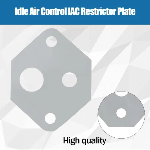 Vista 3 de CULMKARI Placa restrictora IAC de control de aire de ralentí compatible con Ford Mustang1986-1995 LX GT 5.0 V8 1996-2004 4.6 SOHC Cobra DOHC
