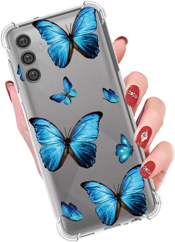 Vista 6 de Funda para Galaxy A13 5G, para Samsung A135G Lindo, Transparente Flexible Bumper TPU Suave Goma Cubierta de Silicona Funda para Samsung Galaxy A13