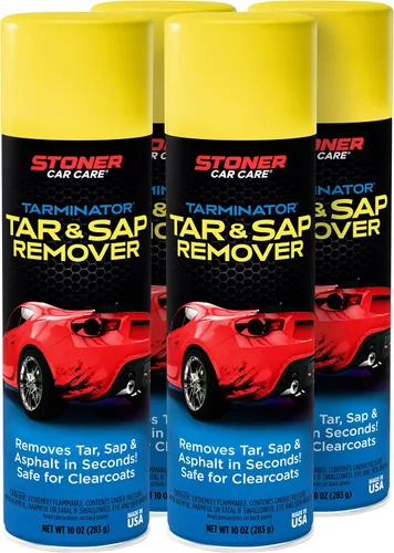 Vista 11 de Stoner Car Care 91154-2PK 295,7 ml. Tarminator de alquitrán, savia y asfalto, seguro para pintura automotriz y cromo en autos, camiones, vehículos