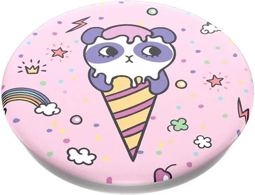 Vista 6 de PopSockets: PopGrip - Soporte extensible y agarre con una parte superior intercambiable para teléfonos y tabletas - Sugar Bear