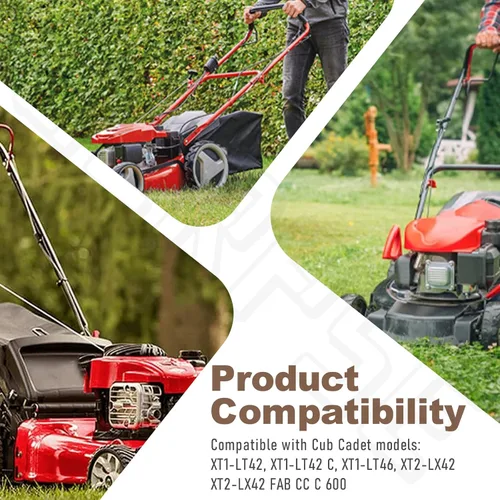 Vista 7 de Paquete de 2 pastillas de freno de cubierta 761-05007 para cortacésped MTD Cub Cadet Troy Bilt