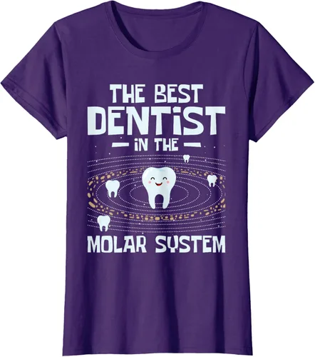 Vista 11 de El mejor dentista - Molar Teeth Dental Odontología DDS Camiseta Negro