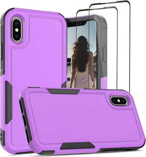 Vista 74 de Jeylly Funda para iPhone SE/Funda para iPhone 5S, Exterior de Plástico Duro que Absorbe Golpes + Interior de Silicona de Goma Defensor contra