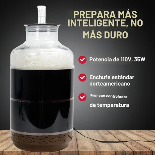 Vista 3 de Northern Brewer - FermoTemp Calentador eléctrico de fermentación