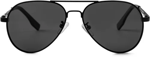 Vista 61 de Gafas de sol polarizadas de aviador pequeñas para niñas y niños de 4 a 16 años