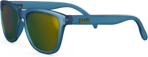 Vista 2 de Lentes de sol polarizados para los UV, antideslizantes, sin rebote, de Goodr, Azul