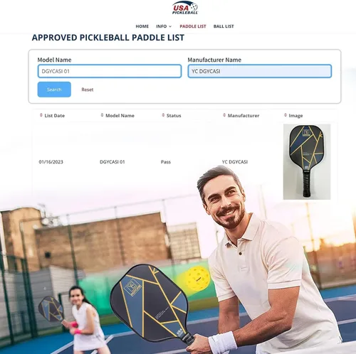 Vista 6 de YC DGYCASI Juego de 2 palas de pickleball aprobadas por USAPA, juego de pickleball de superficie de fibra de carbono, raquetas ligeras