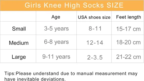 Vista 7 de Chalier 4 Pairs Girls Knee High Socks Cotton Knit Over Calf Thigh High Socks for Baby Toddler School Uniform