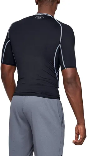 Vista 3 de Under Armour HeatGear Armour - Camiseta de compresión de manga corta para hombre