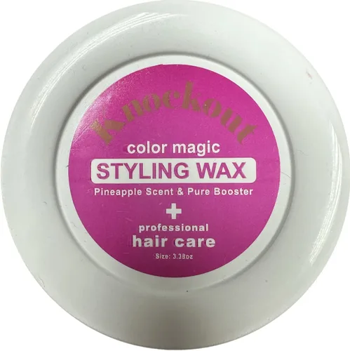 Vista 11 de Knockout Color Magic Hair Styling Wax (01 Charcoal)