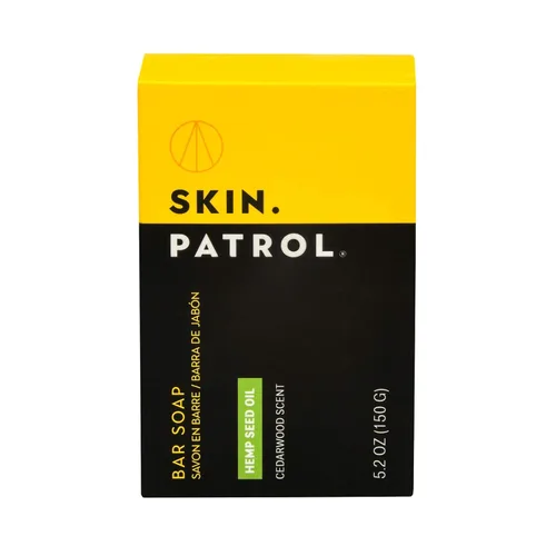 Vista 7 de Skin Patrol - Barra de jabón de carbón activado, sin sulfatos, sin parabenos, 5.2 onzas, paquete de 1