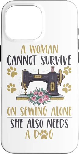 Vista 18 de Funda divertida para iPhone 11, para amantes de la máquina de coser