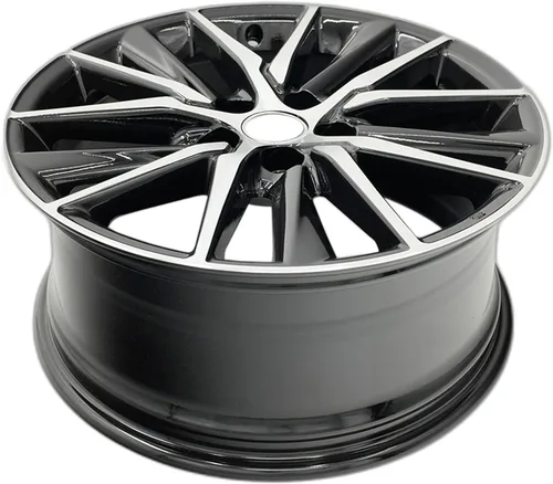 Vista 5 de Rueda negra mecanizada de 18 pulgadas para Toyota Camry OEM 2021 2022