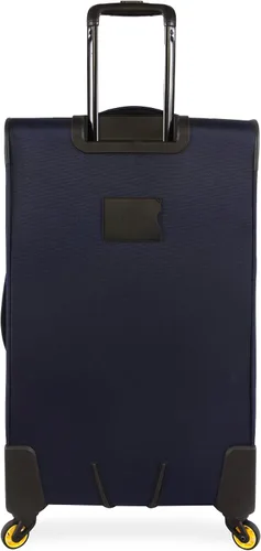 Vista 4 de Nautica Helios - Juego de equipaje de 2 piezas Azul marino amarillo Nautica Helios - Juego de equipaje de 2 piezas