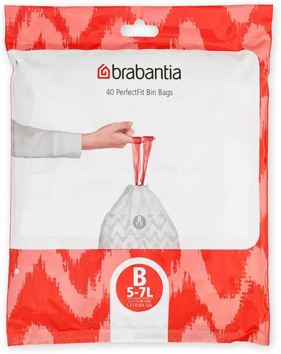 Vista 5 de Brabantia – Bolsas de basura, 0,7 Galón/3 litros, tamaño A – 311727.