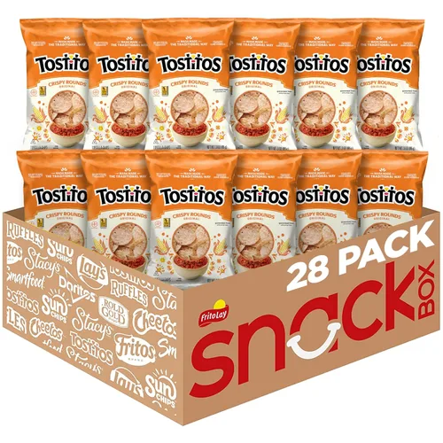 Vista 12 de Tostitos Chips de tortilla Rounds del tamaño de un bocado, bolsas de 1 onza (paquete de 40)