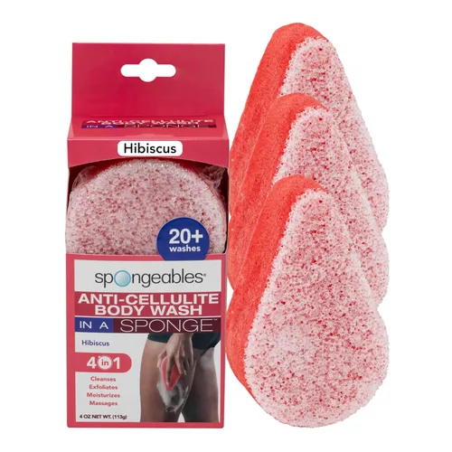 Vista 13 de Spongeables Anti-Cellulite Body Wash in a Sponge, Moisturizer and Exfoliator, 20+ Washes