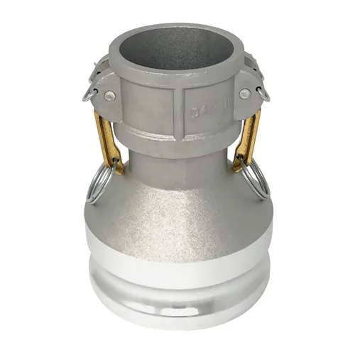 Vista 14 de Gloxco Tipo de aluminio DA leva y ranura de manguera de montaje, reductor, 4 "Camlock hembra x 2 "Camlock macho (CAM-4020-DA-AL)