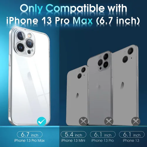 Vista 281 de Supdeal Funda cristalina transparente para iPhone 11, [No se amarillea] [Protección de la cámara] [Probado contra caídas de grado militar] Funda
