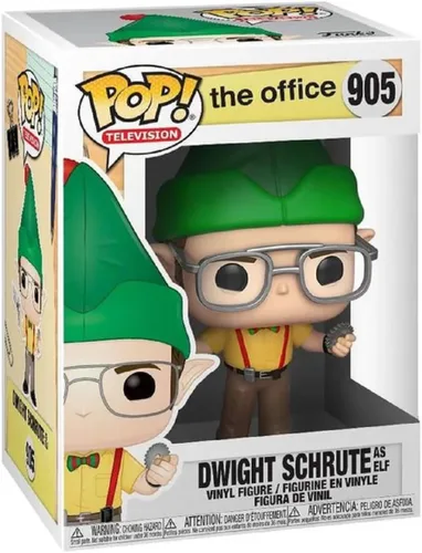 Vista 2 de Funko Pop! TV: The Office - Dwight As Elf, Multicolor