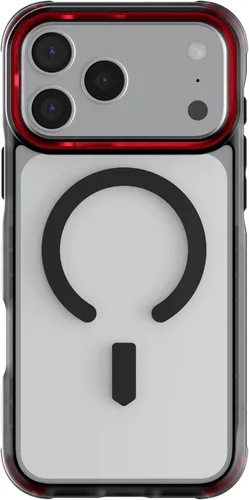 Vista 68 de Ghostek Covert Clear - Funda transparente para iPhone 15 Plus, silicona a prueba de golpes, compatible con accesorios Apple MagSafe, funda Negro
