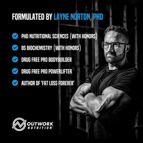 Vista 7 de Outwork Nutrition Preentrenamiento para hombres y mujeres - Nootropic Pre entrenamiento sin creatina, polvo de pre-entrenamiento con taurina