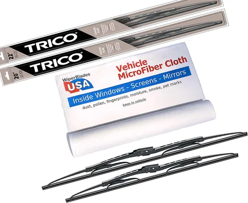 Vista 14 de WiperBladesUSA Juego de limpiaparabrisas compatible con BMW 3.0Si 1971 (juego de 2) limpiaparabrisas