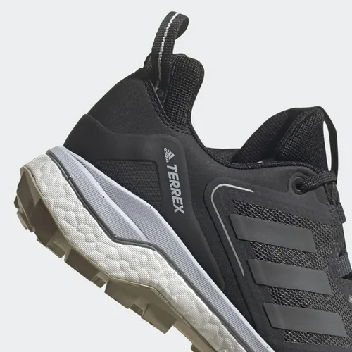Vista 8 de adidas Terrex Skychaser Gore-TEX 2.0 Zapatos de senderismo para mujer, Sky RushGrey SixAcid Red, 5