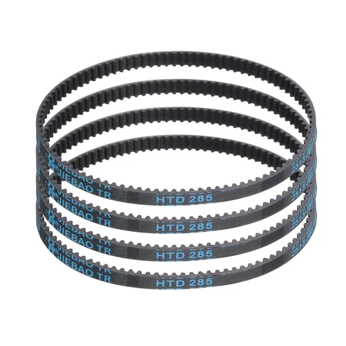 Vista 23 de uxcell 4 piezas HTD-3M Correa de Distribución de Goma 48 Dientes, Longitud de Paso 144mm x Ancho 6mm x Altura 2.4mm, Correa de Polea de Distribución
