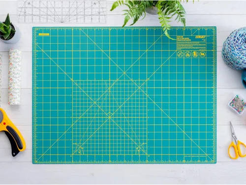 Vista 5 de Tapete de cortar Olfa con diseño reticulado