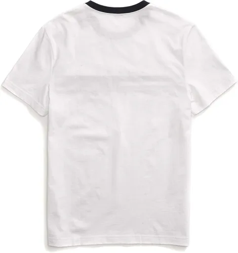 Vista 2 de Tommy Hilfiger Men's Adaptive Short Sleeve Signature Stripe T-Shirt with Magnetic Buttons
