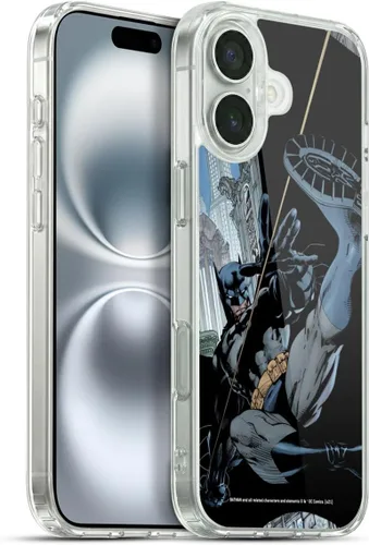 Vista 42 de Head Case Designs Funda de gel Hush con licencia oficial de Batman DC Comics #608 (protección de grado militar) compatible con Apple iPhone 7
