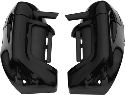 Vista 3 de TCT-MOTORPARTS Carenados de pierna ventilada inferior de 6.5 pulgadas, rejillas de altavoz para Harley Davidson Touring Road Street Electra Glide