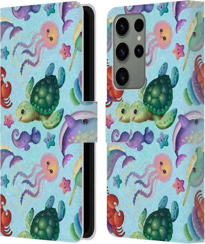 Vista 238 de Head Case Designs Officially Licensed Carla Morrow Colorful Space Dice Patterns Leather Wallet Case Compatible with Samsung Galaxy A07 4G