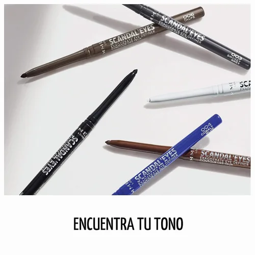 Vista 9 de Rimmel London Scandaleyes Exaggerate Eye Definer, 004 azul cobalto, 0.01 oz (paquete de 1)