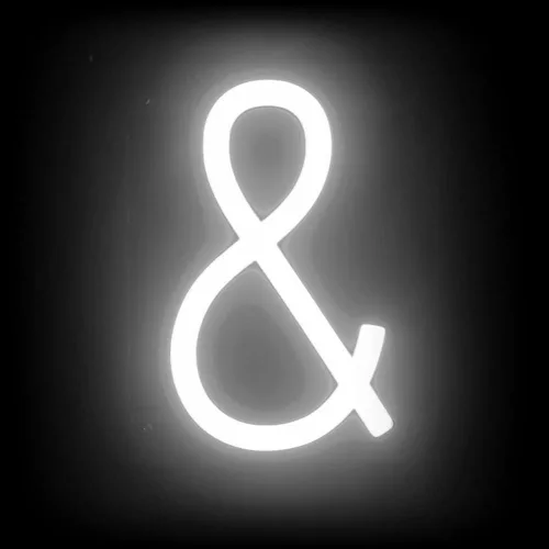 Vista 11 de SpellBrite LED Ampersand Señales de bricolaje intercambiables con personajes LED azules Componentes adicionales necesarios para iluminar 6.3