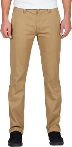 Vista 26 de Volcom Frickin - Pantalón chino elástico moderno para hombre, pantalones de sarga elásticos para uso diario Negro