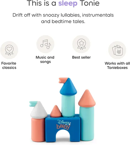 Vista 5 de Tonies Disney Canciones de Cuna para Bebés - Figura de Juguete de Audio