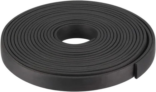 Vista 37 de uxcell Tira de sello de goma rectangular maciza, 0.197 in de ancho, 0.118 in de grosor, 3.3 ft de largo, color negro