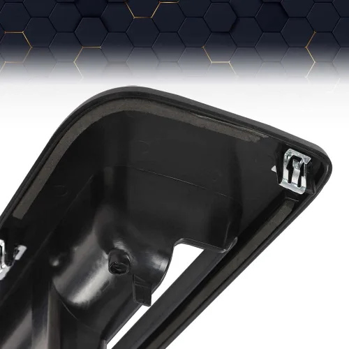 Vista 8 de PIT66 Bisel de manija de puerta trasera negra compatible con Chevy Silverado/GMC Sierra GM1916107 2007 2008 2009 2010 2011 2012 2013 2014