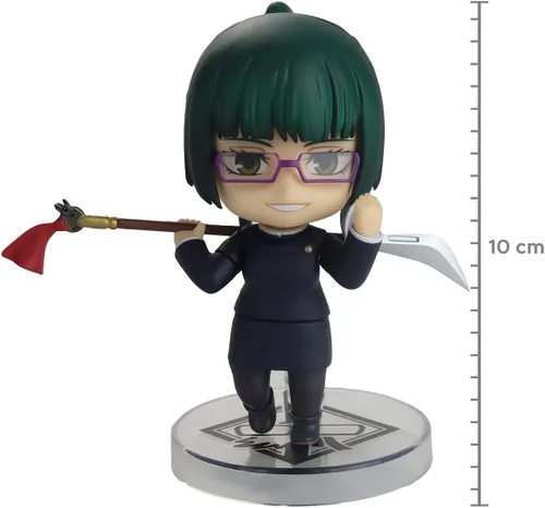 Vista 2 de Good Smile Jujutsu Kaisen: Figura de acción Maki Zenin Nendoroide, multicolor