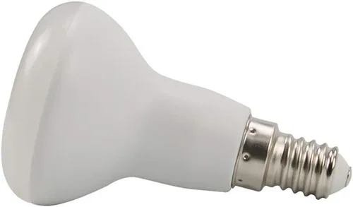 Vista 3 de Lámpara LED R50 E14 Base 5W (equivalente a bombilla incandescente de 45 W) Iluminación interior Blanco cálido 3000K 470lm120 ° Ángulo de haz de luz