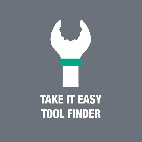 Vista 9 de Wera 05020214001 6003 Llave combinada Joker, Imperial, 1/2" x 6.299 in