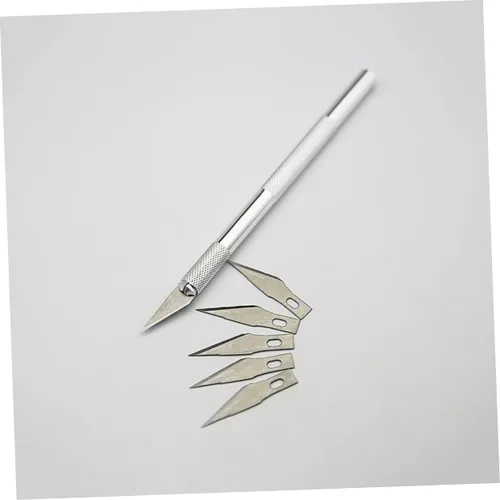 Vista 5 de TEHAUX Dedo para manualidades Herramienta de corte de aleación de aluminio Herramienta de corte versátil
