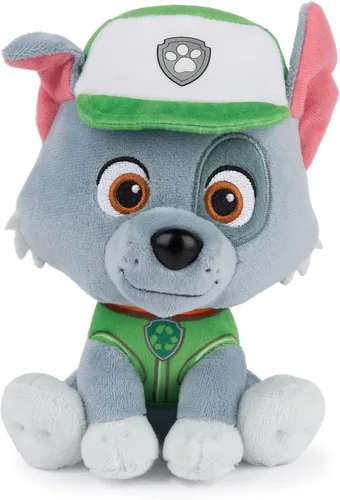 Vista 9 de GUND - Peluche oficial de PAW Patrol Everest en uniforme de rescate en nieve característico, animal de peluche para edades de 1 y en adelante, 15,2