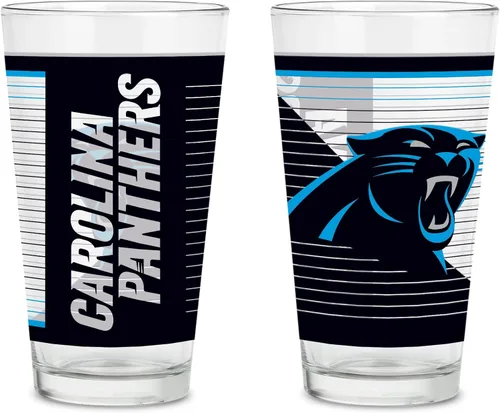 Vista 31 de Rico Industries NFL Football Main - Juego de 2 vasos clásicos de 16 onzas con logotipo impreso digitalmente, apto para lavavajillas NFL Football