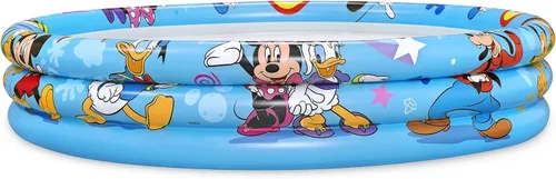 Vista 5 de BESTWAY Disney Junior Mickey & Friends - Piscina inflable (48.0 x 48.0 in), multicolor