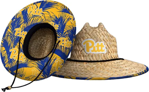 Vista 36 de FOCO - Sombrero de paja con logotipo de equipo universitario de NCAA y estampado floral para hombre